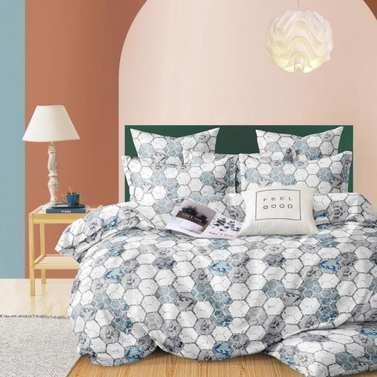 6-Piece Printed Comforter Set – Stylish & Cozy Bedding Collection