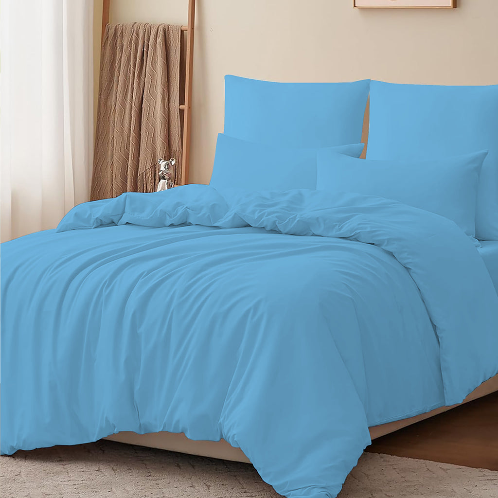 3-Piece King Duvet Cover Set – Soft, Comfortable, and Minimalist Design